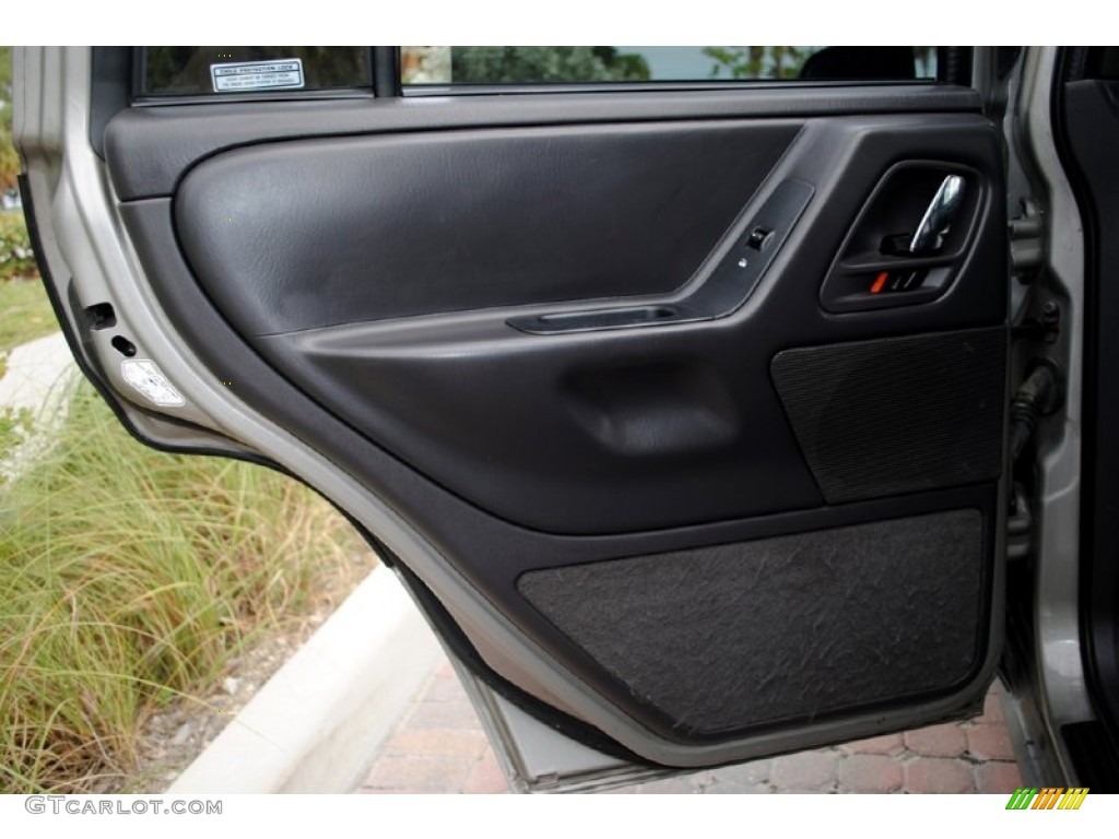 2000 Jeep Grand Cherokee Laredo 4x4 Agate Door Panel Photo #57082538