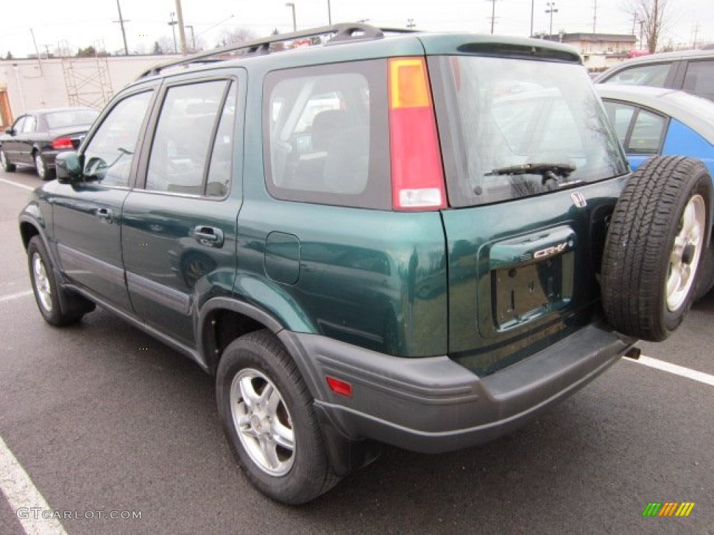 1999 CR-V EX 4WD - Clover Green Pearl / Charcoal photo #2