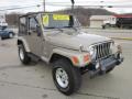 2004 Light Khaki Metallic Jeep Wrangler Sahara 4x4  photo #8