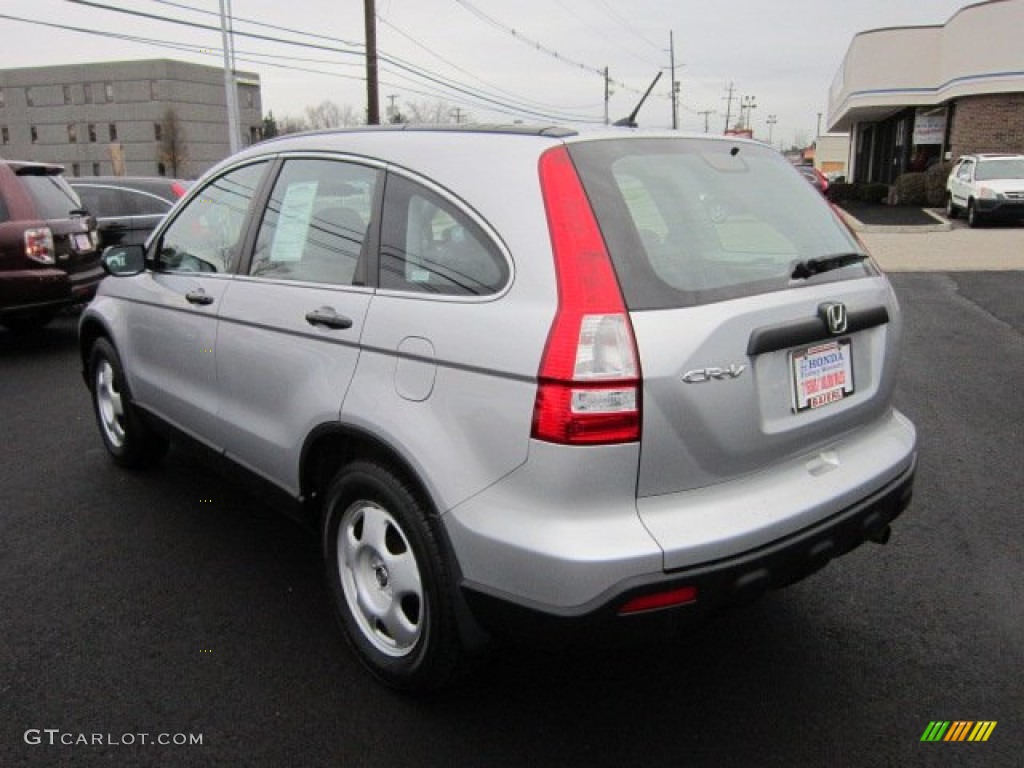 2009 CR-V LX 4WD - Alabaster Silver Metallic / Gray photo #5