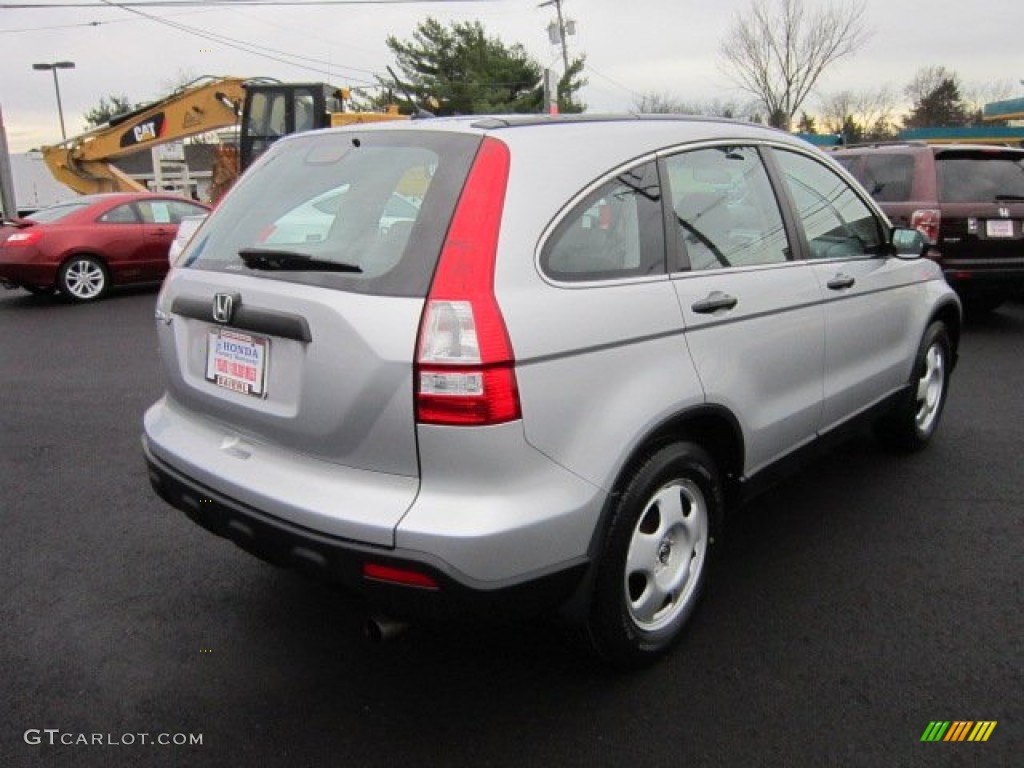 2009 CR-V LX 4WD - Alabaster Silver Metallic / Gray photo #7
