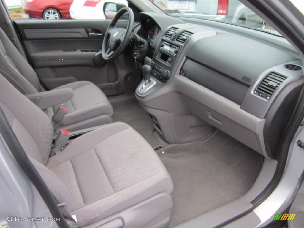 2009 CR-V LX 4WD - Alabaster Silver Metallic / Gray photo #10