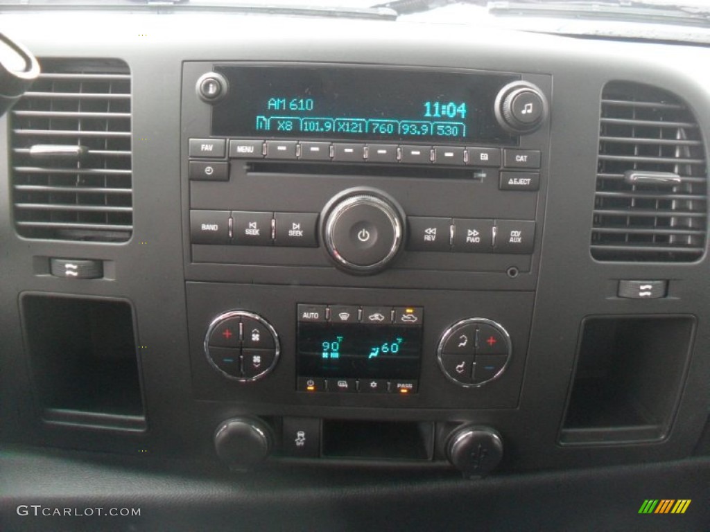 2012 Silverado 1500 LT Extended Cab - Silver Ice Metallic / Ebony photo #10