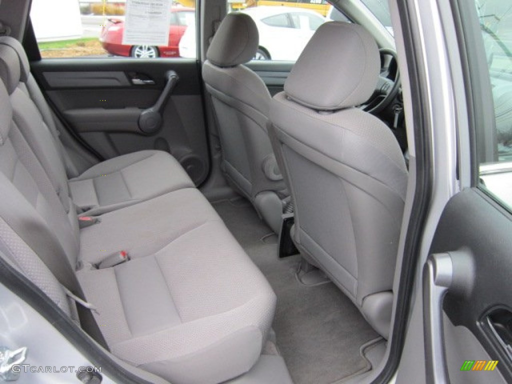 2009 CR-V LX 4WD - Alabaster Silver Metallic / Gray photo #12