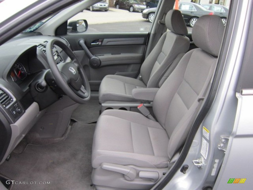 2009 CR-V LX 4WD - Alabaster Silver Metallic / Gray photo #16