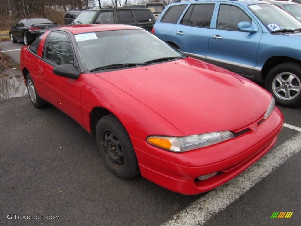 1992 Eclipse Coupe - Saronno Red / Gray photo #1