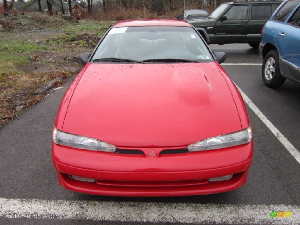 1992 Eclipse Coupe - Saronno Red / Gray photo #2
