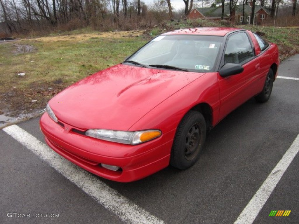 1992 Eclipse Coupe - Saronno Red / Gray photo #3