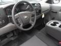 Dark Titanium 2012 Chevrolet Silverado 1500 Work Truck Regular Cab Interior Color