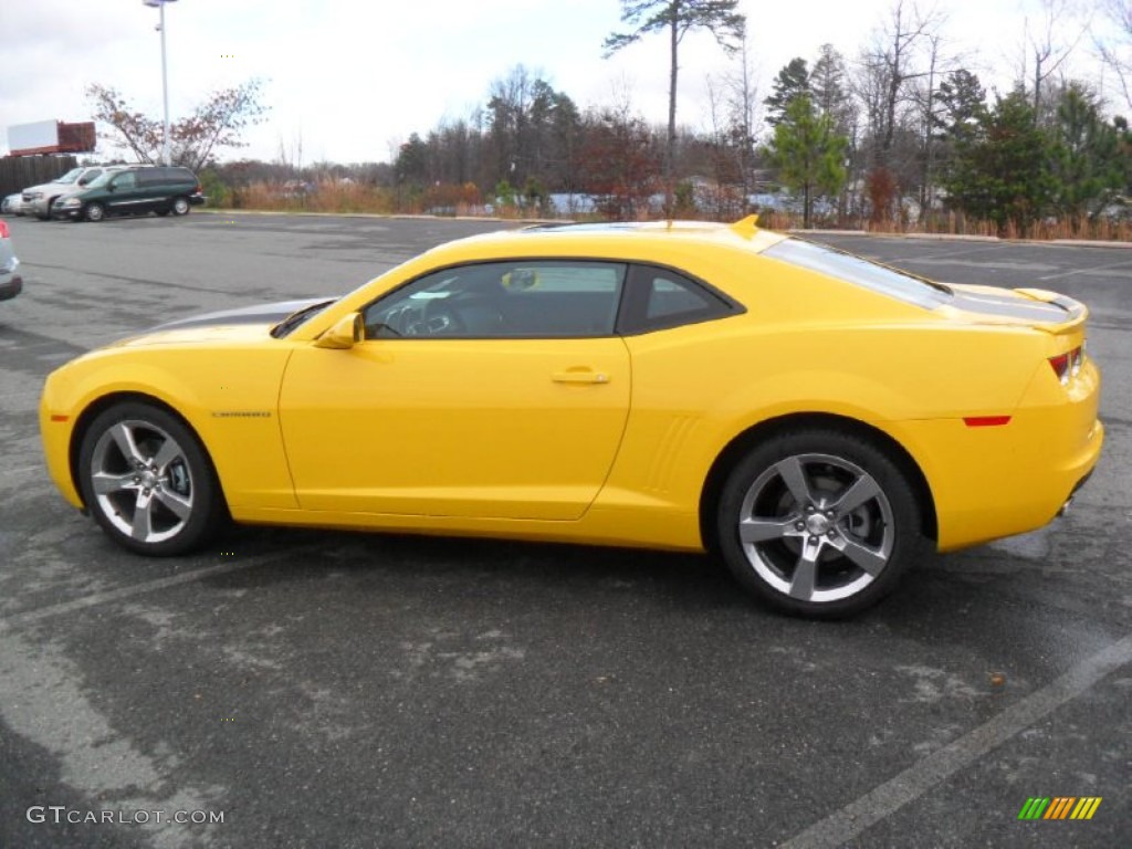 Rally Yellow 2012 Chevrolet Camaro LT/RS Coupe Exterior Photo #57084179