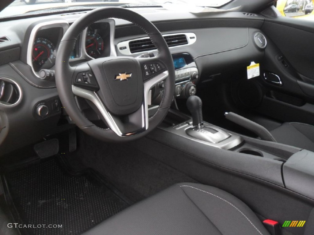 Black Interior 2012 Chevrolet Camaro LT/RS Coupe Photo #57084386