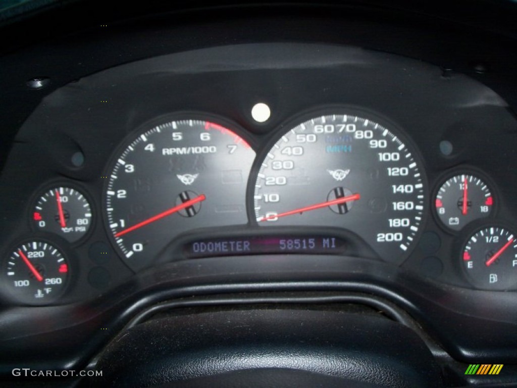 1998 Chevrolet Corvette Convertible Gauges Photo #57085013