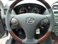 2012 Lexus ES Black Interior Steering Wheel Photo
