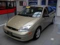 2002 Fort Knox Gold Ford Focus SE Sedan  photo #1