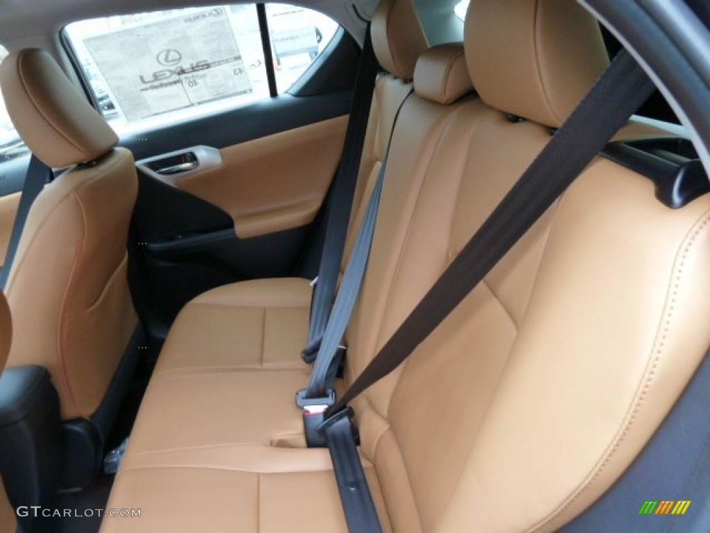 Caramel Nuluxe Interior 2012 Lexus CT 200h Hybrid Premium Photo #57085556