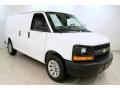 Summit White 2011 Chevrolet Express 1500 Work Van Exterior
