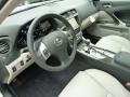  2012 IS 250 AWD Light Gray Interior