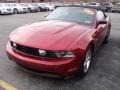 Red Candy Metallic 2010 Ford Mustang GT Premium Convertible Exterior