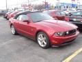 Red Candy Metallic 2010 Ford Mustang GT Premium Convertible Exterior