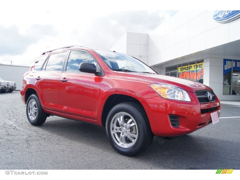 Barcelona Red Metallic Toyota RAV4