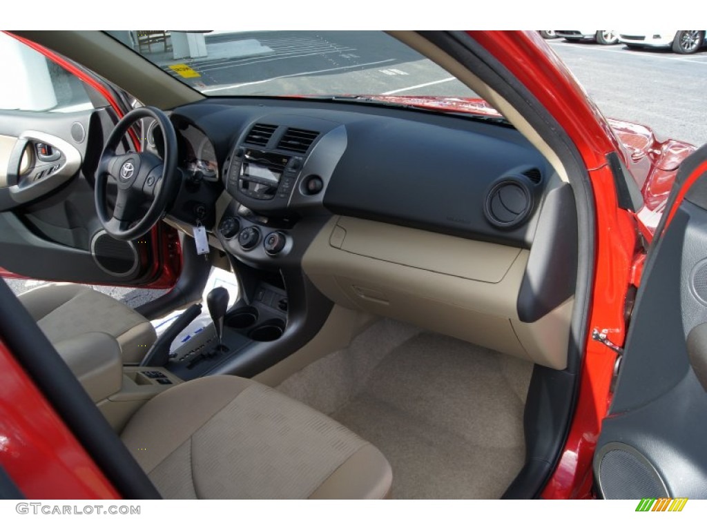 2010 RAV4 I4 - Barcelona Red Metallic / Sand Beige photo #13