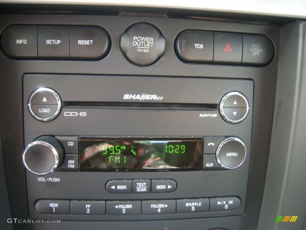 2009 Ford Mustang GT Premium Coupe Audio System Photo #57088331