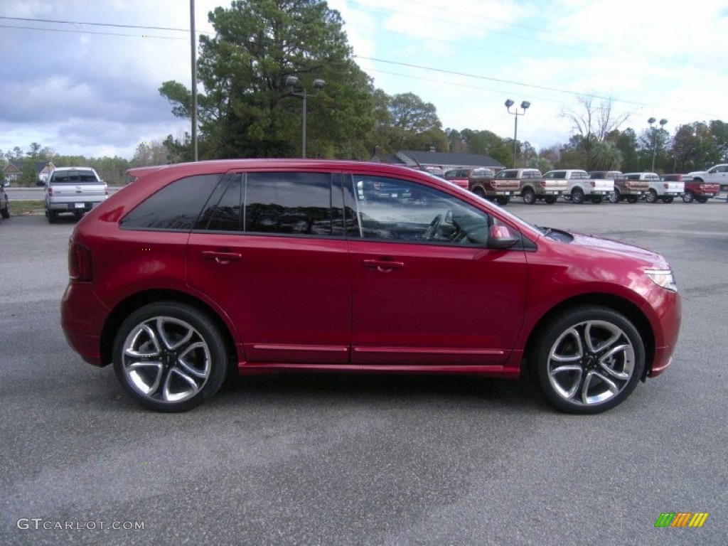 Red Candy Metallic 2011 Ford Edge Sport Exterior Photo #57088621