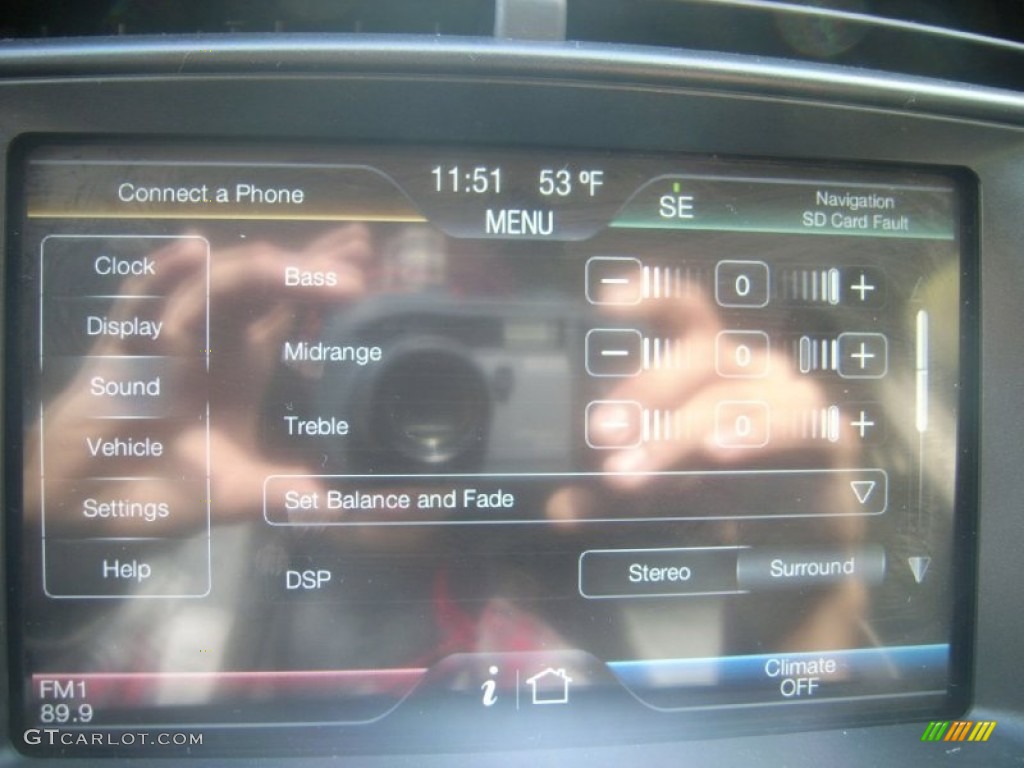 2011 Ford Edge Sport Controls Photo #57088751