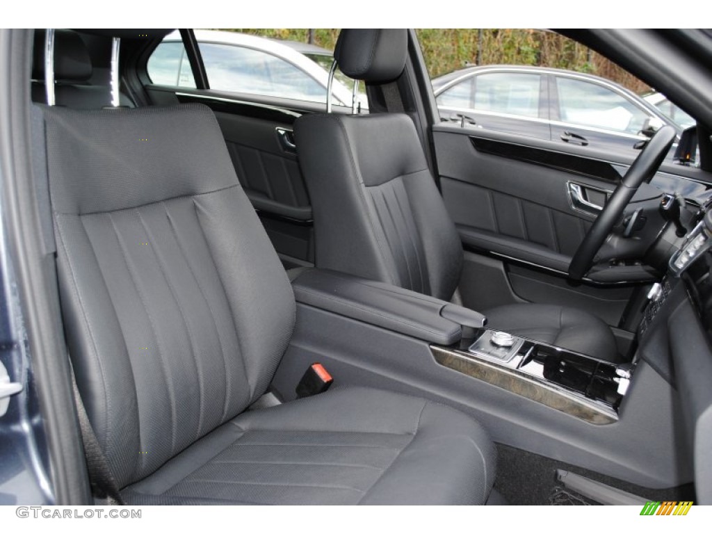 Black Interior 2010 Mercedes-Benz E 550 4Matic Sedan Photo #57089246