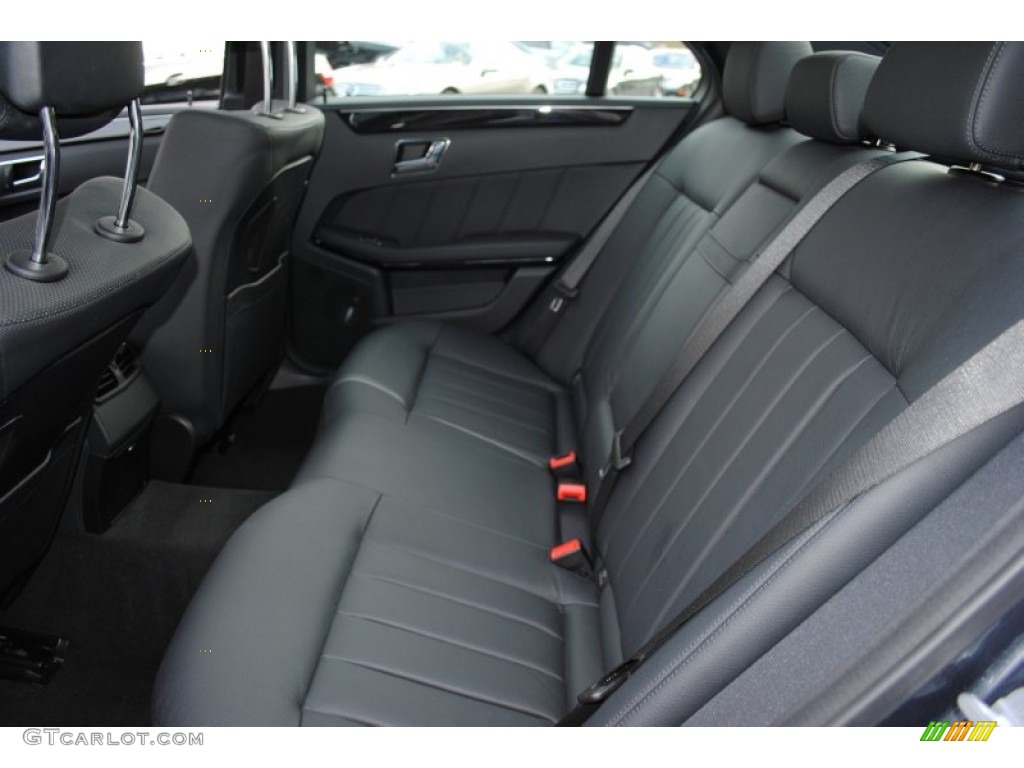 Black Interior 2010 Mercedes-Benz E 550 4Matic Sedan Photo #57089289