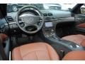 2008 Mercedes-Benz E Cognac Brown/Black Interior Prime Interior Photo