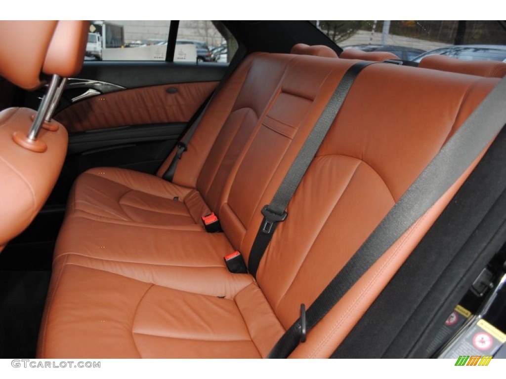 Cognac Brown/Black Interior 2008 Mercedes-Benz E 350 4Matic Sedan Photo #57089583