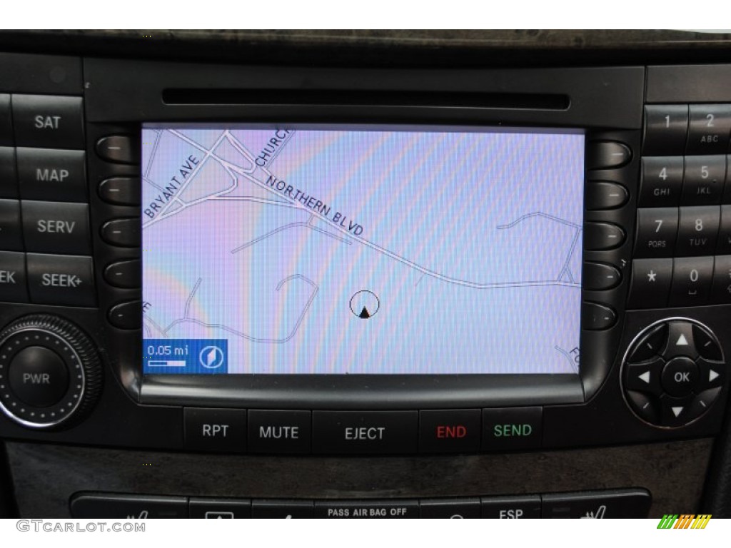 2008 Mercedes-Benz E 350 4Matic Sedan Navigation Photo #57089589