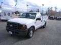 Oxford White 2006 Ford F250 Super Duty XL Regular Cab Utility