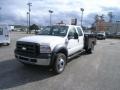 Oxford White 2006 Ford F450 Super Duty XL Crew Cab Chassis Utility