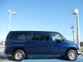 Dark Blue Pearl Metallic 2008 Ford E Series Van E150 XLT Passenger Exterior