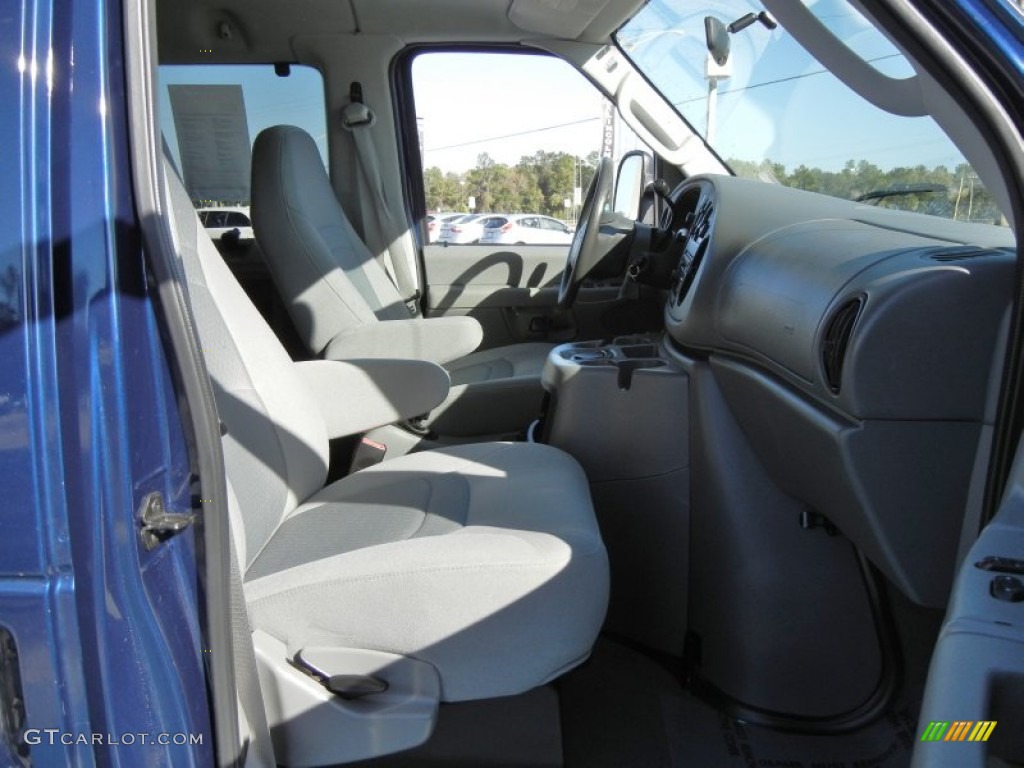 Medium Flint Interior 2008 Ford E Series Van E150 XLT Passenger Photo #57091733