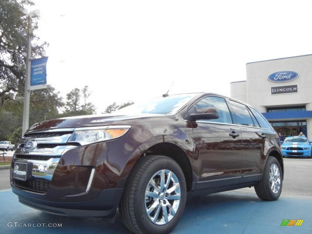 2012 Edge Limited - Cinnamon Metallic / Medium Light Stone photo #1