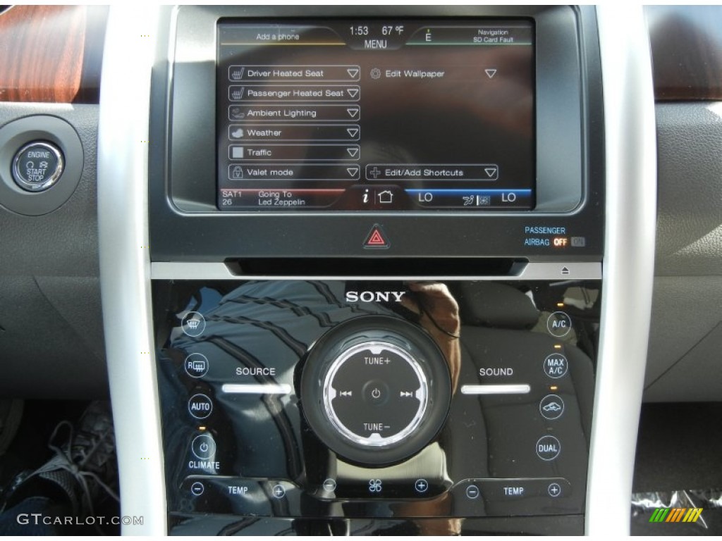 2012 Ford Edge Limited Controls Photo #57092225
