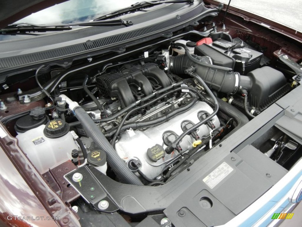 2012 Ford Flex SEL 3.5 Liter DOHC 24-Valve Duratec V6 Engine Photo #57092363