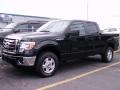 2011 Ebony Black Ford F150 XLT SuperCrew 4x4  photo #2