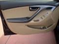 2012 Midnight Black Hyundai Elantra Limited  photo #5