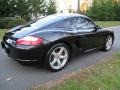 Basalt Black Metallic 2008 Porsche Cayman S Exterior