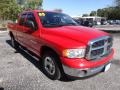 2005 Flame Red Dodge Ram 1500 SLT Quad Cab  photo #10