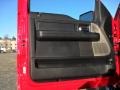 Black/Red 2007 Ford F150 FX2 Sport SuperCab Door Panel
