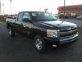 2011 Black Chevrolet Silverado 1500 LT Extended Cab 4x4  photo #5