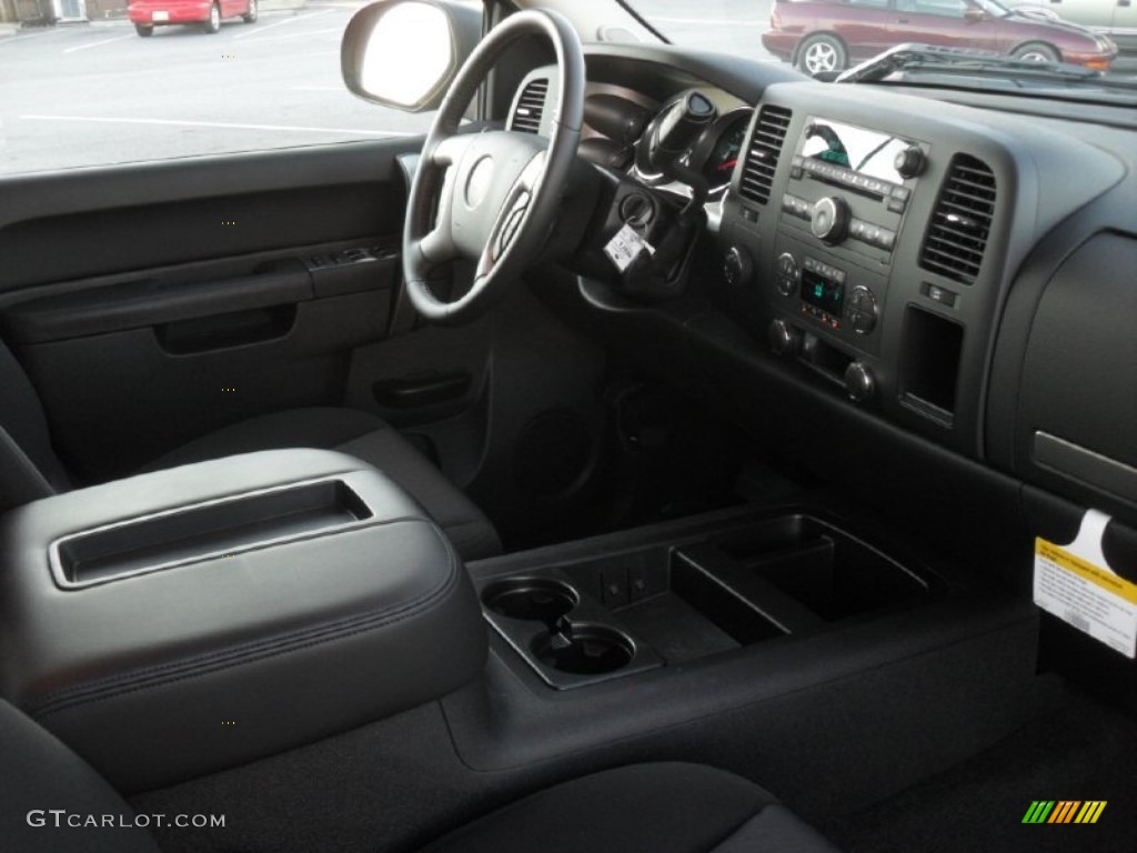 2011 Silverado 1500 LT Extended Cab 4x4 - Black / Ebony photo #20