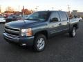 2011 Blue Granite Metallic Chevrolet Silverado 1500 LT Crew Cab 4x4  photo #1