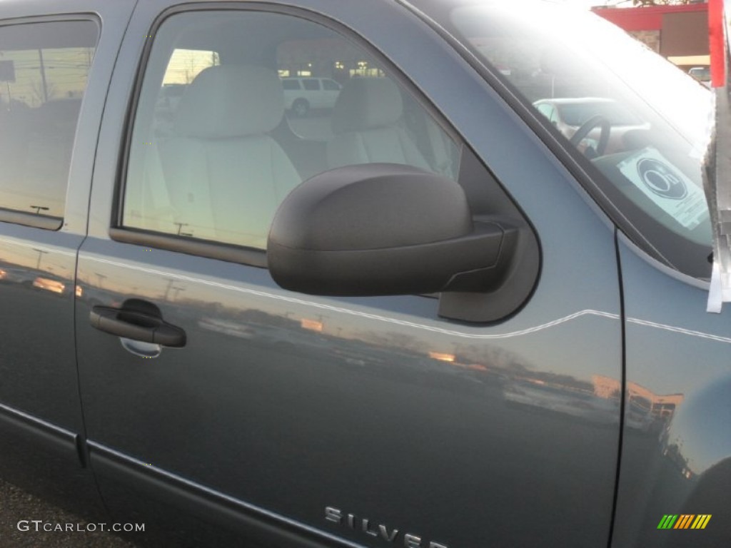 2011 Silverado 1500 LT Crew Cab 4x4 - Blue Granite Metallic / Light Titanium/Ebony photo #22