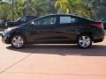 2012 Midnight Black Hyundai Elantra GLS  photo #3